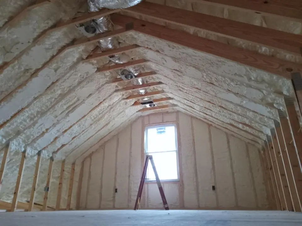 Spray foam roofing application for Crawl Space Insulation project in Avocado Heights